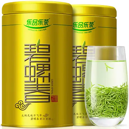 乐品乐茶 特级碧螺春绿茶茶叶250g 礼盒装